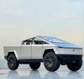 Tesla cyber truck with lights and sound. 