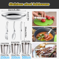 Camping Cooking set Camping Cookware Travel Tableware Outdoor Picnic Set Teapot For 2-3 Peaple Non-stick pots assorted sets.