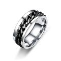 Unisex Stylish cool design spinner chain rings. 