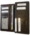 MODEL: NW-01 Pure Cow Leather Stylish Long Wallet,  12 Card Holder, 1 Mobile Compartment, 2 Money Compartment, Soft Leather. 