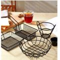 French Fries Basket Snack Bucket Chip Fried Chicken Storage Basket Food Frying Basket Oil Strainer Creative Tableware Container. 