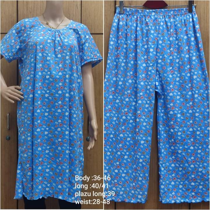 Women's%20Cotton%20T%20Shirt%20&%20Palazzo%20Set%20Combo%20Pack%20Casual%20Two%20Piece%20Outfit%20-%20Image%204