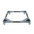 Adjustable Fridge Stand with Wheels for Washing Machines and Appliances, Waterproof, Shock-Proof, Vibration-Proof, Heavy Duty, 17-30 Inches. 