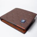 Bomshisky Men's Wallet, Large Size # Steel Model B. 
