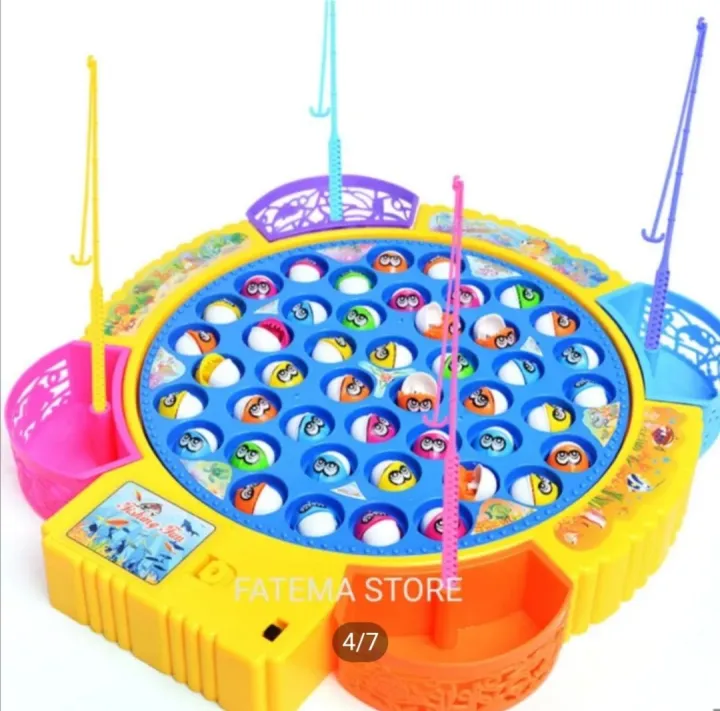 Fishing%20Board%20Game%20Toy%20Set%20for%20Kids%20Fish%20Shape%20Board-4%20Player%20&%2015%20Pieces%20%20Fish%20-%20Image%202