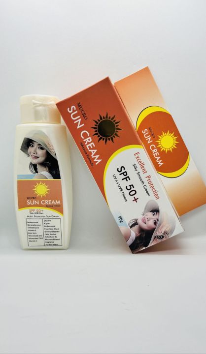 Mucro Sun Cream SPF 50+ 90g - Advanced Daily Sun Protection for Healthy Skin