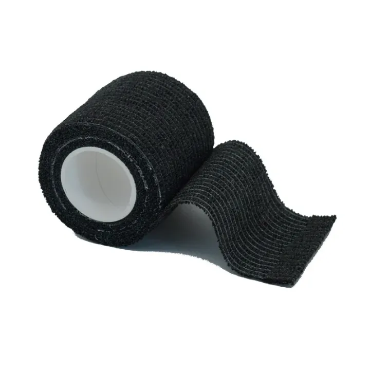 6/12/24Pcs%20Black%20White%20Sport%20Self%20Adhesive%20Elastic%20Bandage%20Wrap%20Tape%20Elastoplast%20For%20Knee%20Support%20Pads%20Finger%20Ankle%20Palm%20-%20Image%202
