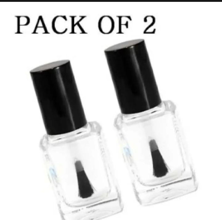 Pack Of 2 Pc Matte Liquid Nail Polish & Nail Shiner
