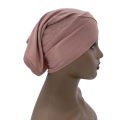 Muslim Women Cotton Under Scarf Cap Turban Femme Musulman Ready to Wear Hijab Cap Female Headscarf Bonnet Muslim Inner Hijabs.