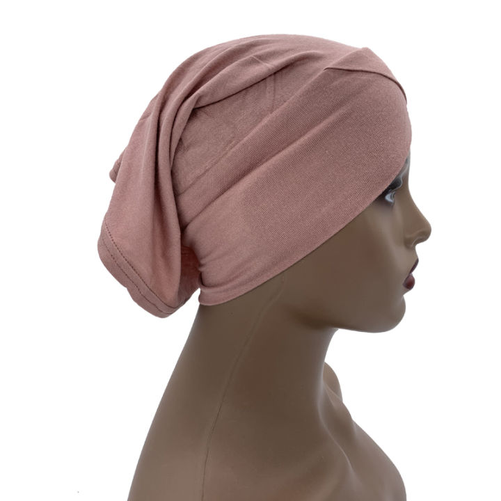 Muslim%20Women%20Cotton%20Under%20Scarf%20Cap%20Turban%20Femme%20Musulman%20Ready%20to%20Wear%20Hijab%20Cap%20Female%20Headscarf%20Bonnet%20Muslim%20Inner%20Hijabs%20-%20Image%204