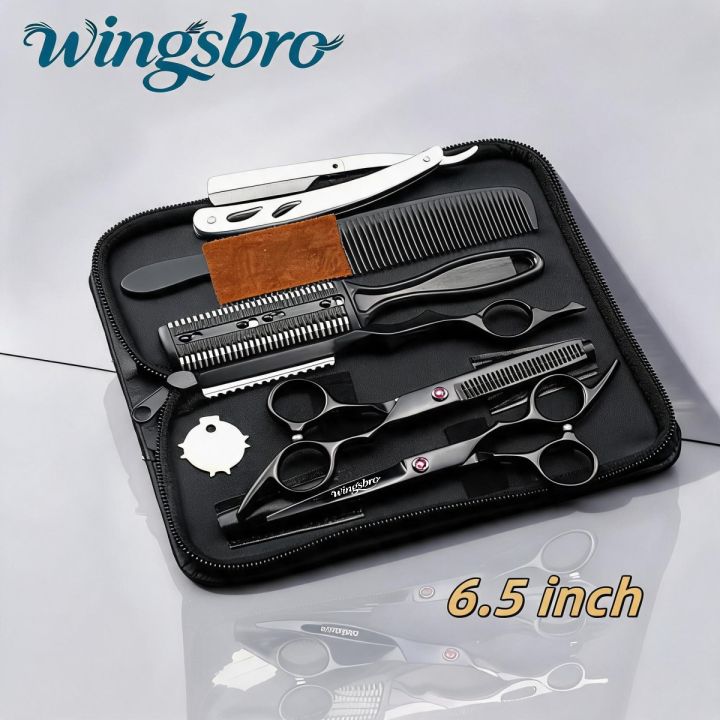 Japanese%20Hair%20Scissors%20Set%20Hairdressing%20Scissors%20kit%20Hairdresser%20Shaver%20Haircut%20Scissors%20-%20Image%203