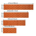 Halloween Rust Table Runner Fall Pumpkin Ghost Party Dining Decorations Thanksgiving Dining Table Harvest Decor.