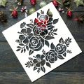 1 pis Plastic Stencils Paper for Painting ( 10/10" inch).