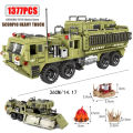  Main Battle Tank Fighter Building Blocks WW2  Trucks Soldier Figures Bricks Education Toys for Childrens Boy . 