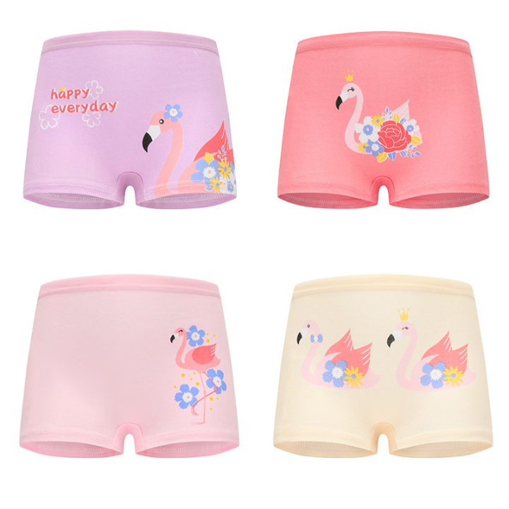 4%20Pieces/lot%20Design%20Children's%20Girls%20Panties%20Cotton%20Soft%20Pretty%20Cartoon%20Unicorn%20Child%20Underwear%20for%20Girls%20Kids%20Boxer%20Breathable%20-%20Image%205