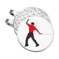 Creative Funny Magnetic Golf Ball Marker Hat Clip Wholesale Baseball Cap Decorative Studs Clips Golf Supplies. 