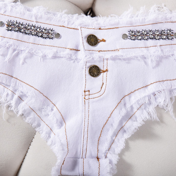Womens%20Low%20Waist%20Denim%20Jeans%20Shorts%20Hottie%20%20Nighub%20Mini%20Shorts%20Pants%20Jeans%20Slim%20Young%20Ladies%20White%20Pole%20Dance%20Hotpants%20-%20Image%205