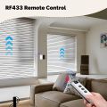 MOES Tuya ZigBee Smart Glass Touch Curtain Switch RF App Wireless Control Fireproof Neutral Wire Required With Alexa  Home. 
