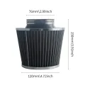 Universal Car Modified High Flow Air Filter Mushroom Head Air Filter 76mm Universal Mushroom Head Air Filter. 