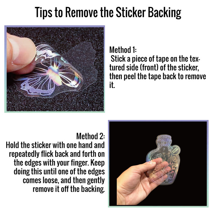 10%20Pack%20Larger%20Stickers%20Holographic%20Glitter%20PET%20Transparent%20Shiny%20Waterproof%20Adhesive%20DIY%20Materials,%20Max%20Size%208.5%20x%2017.9%20CM%20-%20Image%207