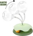Interactive Cat Toy Indoor Exercise Spring Toy for Cats Treat Dispenser. 
