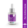 THE DERMA CO. 2% SALICYLIC ACID SERUM FOR FACE FOR ACTIVE ACNE WITH WITCH HAZEL (30ML). 
