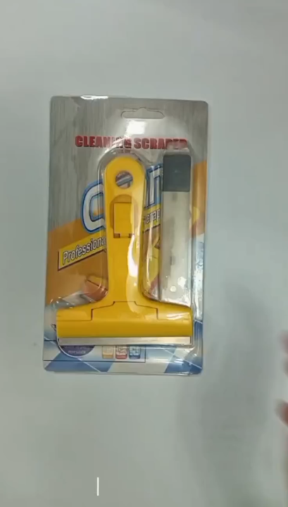 Razor Blade Scraper, 4 Inch Scraper Tool, Multi Duty Scraper with 10Pcs Replacable Blades, Cleaning Scraper for Window, Glass, Floor, Paint, Wall, Stove, Caulk, Labels, Adhesive, Sticker