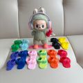 For/Cloth  Latest Labubu Ski Snowboard Shoes Bracelet Mini Ature Cup Props Colorful And Fashionable Labubu Headphones. 