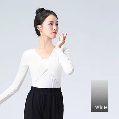 Ballet%20Tops%20Woman%20Dance%20Wrap%20Top%20Ballet%20Jacket%20Adult%20Crop%20Top%20Coat%20Cotton%20Long%20Sleeve%20Dance%20Shirt%20for%20Woman%20Tops%20Ballet%20Outfits%20-%20Image%208