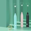 1 PCS Electric Milk Frother Portable Egg Beater USB Rechargeable Handheld Coffee Blender Milk Shaker Mixer Foamer Food Blender.