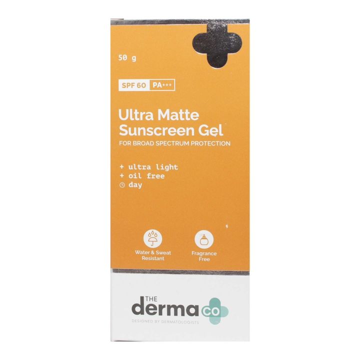 The Derma Co Ultra Matte Sunscreen Gel 50 gm