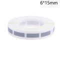 1000Pcs Manual Scratch Off Sticker Labels Grey Tape In Rolls Coding Overlay Film Game Wedding.