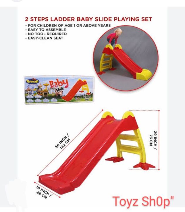 2%20Step%20Ladder%20Baby%20Slide%20Playing%20Set%20Large%20by%20toy%20trend%20-%20Image%202