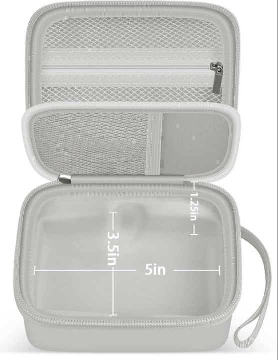 Instant%20Photo%20Printer%20Case%20for%20Fujifilm%20for%20Instax%20Mini%20Link%203%20Smartphone%20Printer,%20Portable%20Printer%20Storage,%20Mesh%20Pocket%20for%20Min%20-%20Image%207
