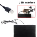 1PCS Carbon Fiber Heating Warm Paste Pad Hand Warmer USB Safe Heated Film Electric Winter Fever Heat Mat For Cloth Vest Jacket. 