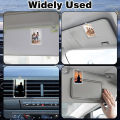 1pcs 2pcs Photo Car Visor Clip Photo Car Decoration Polaroid Photo for Car Couples Gift Valentine's Day gift Wallet Photo Holder. 