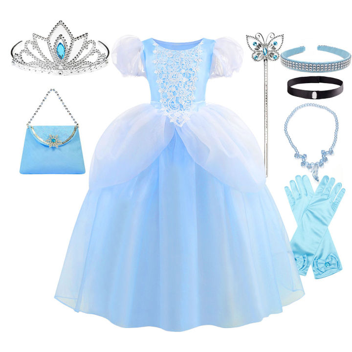 2026%20Classic%20Cendrillon%20Costume%20Deluxe%20Lace%20Dress%20Birthday%20Party%20Role%20Play%20Princess%20Pretend%20Fairy%20Tale%20Grace%20Ball%20Gown%20for%20Kids%20-%20Image%202