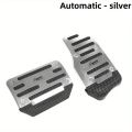 Accelerator pedal cover, anti-skid pedal, brake kit, automatic transmission car pedal, universal aluminum alloy car parts.