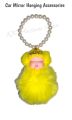 Car Accessories, Car Hanging, Car Hanging Locket rear view Mirror , Car Hanging Mirror Accessories, sleeping doll Car Hanging. 