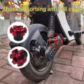 Motorcycle Front Fork Crash Protection Aluminum Frame Slider Protector Hexagonal Wheel Trim for Most Street Bikes Dirt Bike.