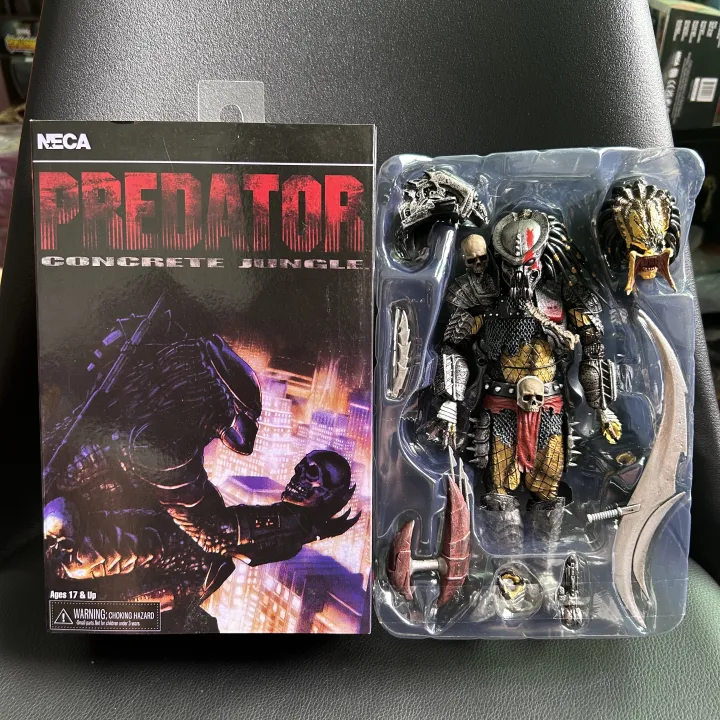 NECA%20Predator%20Clan%20Leader%20Concrete%20Jungle%20Deluxe%20Predator%20Warrior%20Action%20Figure%20Chief%20Alien%20Model%20Toy%20Desk%20Decor%20%20For%20Friend%20-%20Image%204