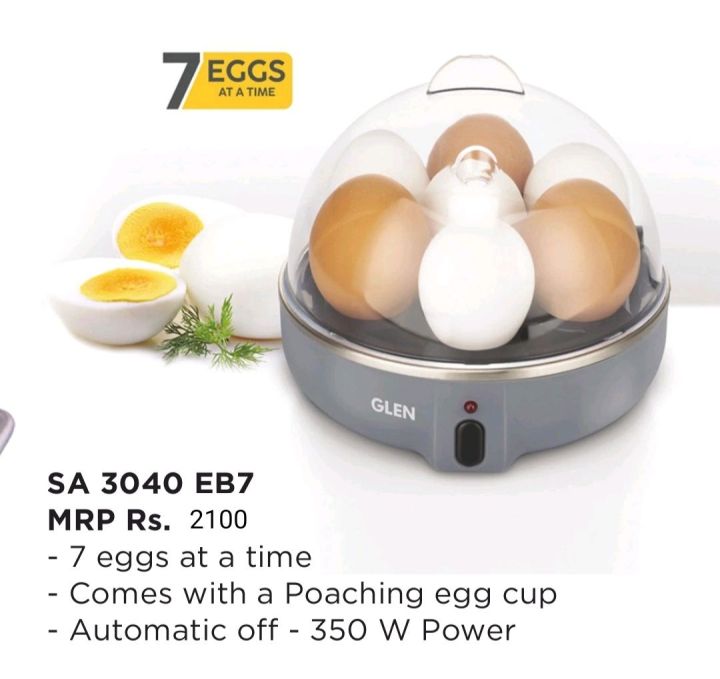 Glen Egg Boiler 1 Poaching Cup Auto shut Off