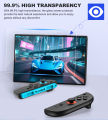 BEBONCOOL 2-Pack Tempered Glass Screen Protector for Switch2,9H Hardness with Alignment Tool, Anti-Fingerprint, HD Clear. 