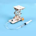 Kids DIY Science Toys Educational Scientific Experiment Kit Hydraulic Lift Table Model Physics School STEM Projects. 