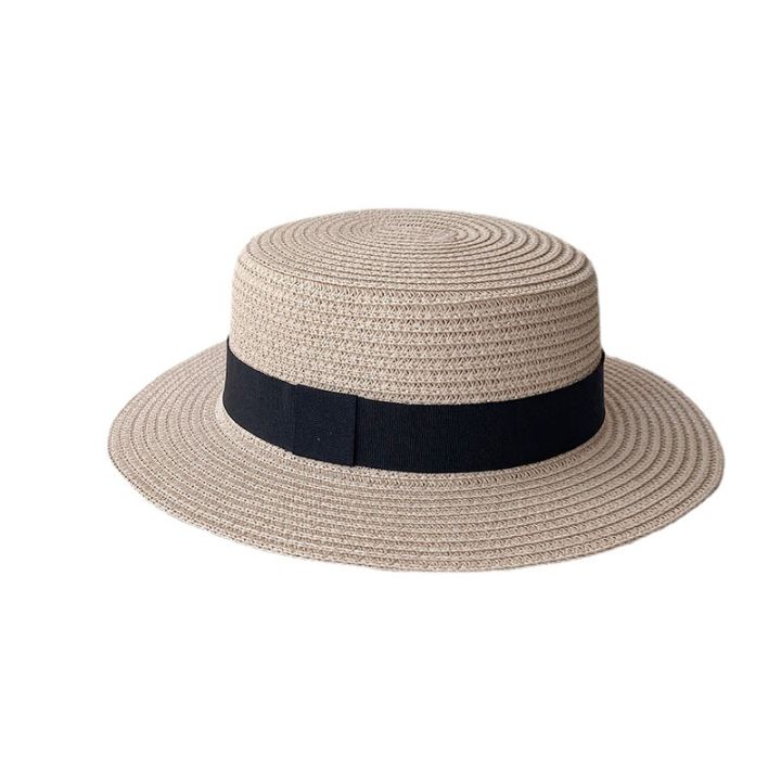 Korean%20Summer%20Men's%20and%20Women's%20Top%20Hats%20Straw%20Hats%20Sunshade%20Sunscreen%20Hats%20Beach%20Vacation%20Travel%20Hat%20-%20Image%206