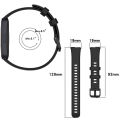 For Huawei Band 8, 9, 10 smart watch Soft Silicon Strap Replacement Premium belt Sport Strap. 
