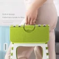 2024 New Plastic Folding Stool Portable Outdoor Small Stool Household Matzah Children Study Small Stool Train Small Bench Gifts. 