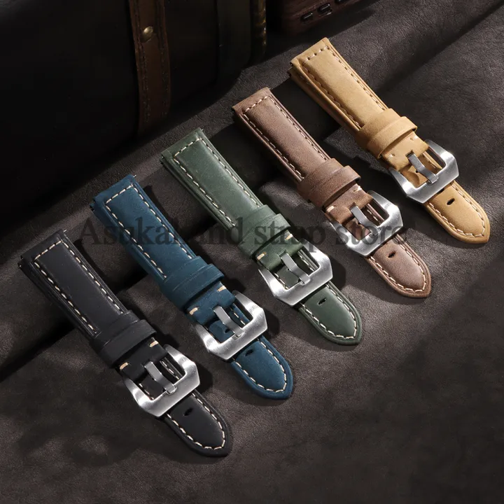 20m%2022mm%2024mm%20Genuine%20Leather%20Watch%20Strap%20For%20Panerai%20PAM111%20441%20312%20For%20Breitling%20Watch%20Band%20Men%20band%20Quick%20Release%20Watch%20Chain%20-%20Image%203