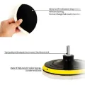 5Pcs 3/4/5/6/7 Inch Car Polish Pad Circle Soft Wool Waxing Buffing Pad Tool Kit  Auto Polishing Detailing Cleaning Goods. 