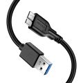 USB 3.0 A to Micro USB Cable (30cm) for WD  HDD SSD HDD SSD CASE. 